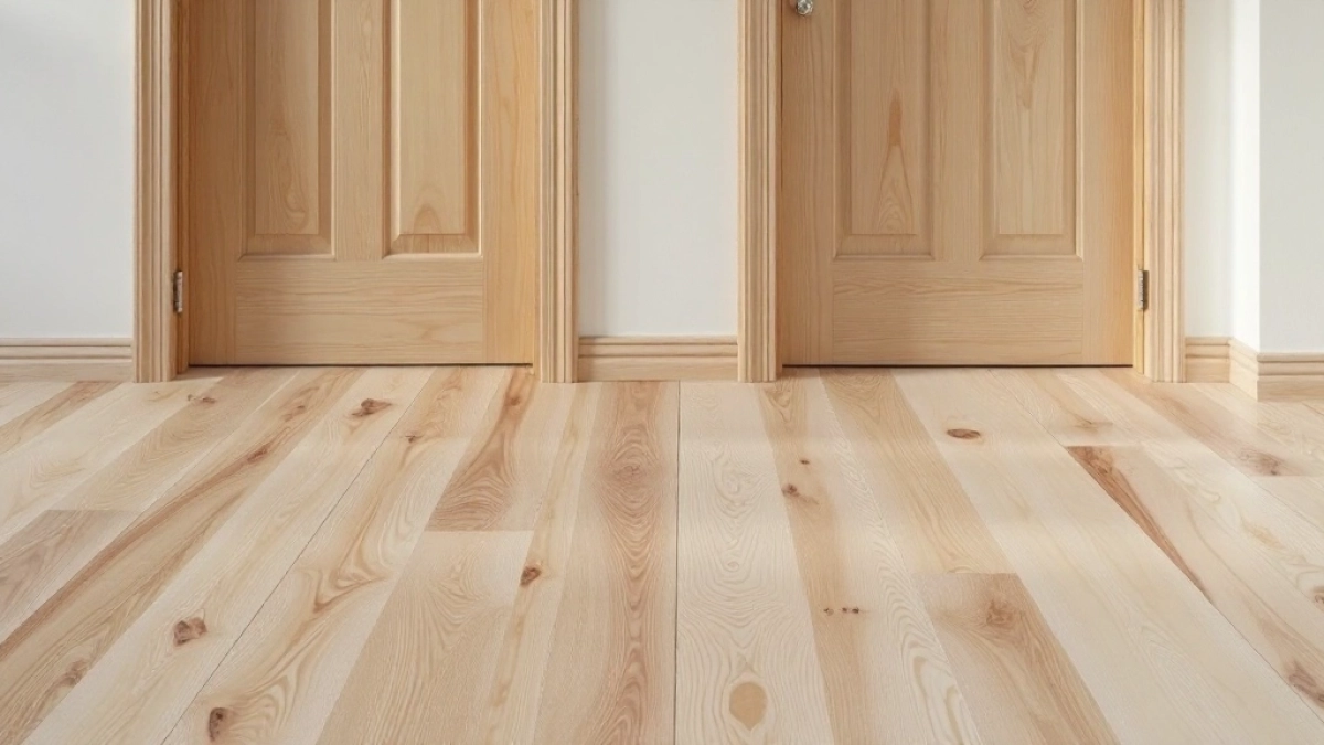 Jak układać panele względem drzwi