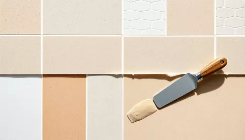 Układanie płytek od góry jaki klej